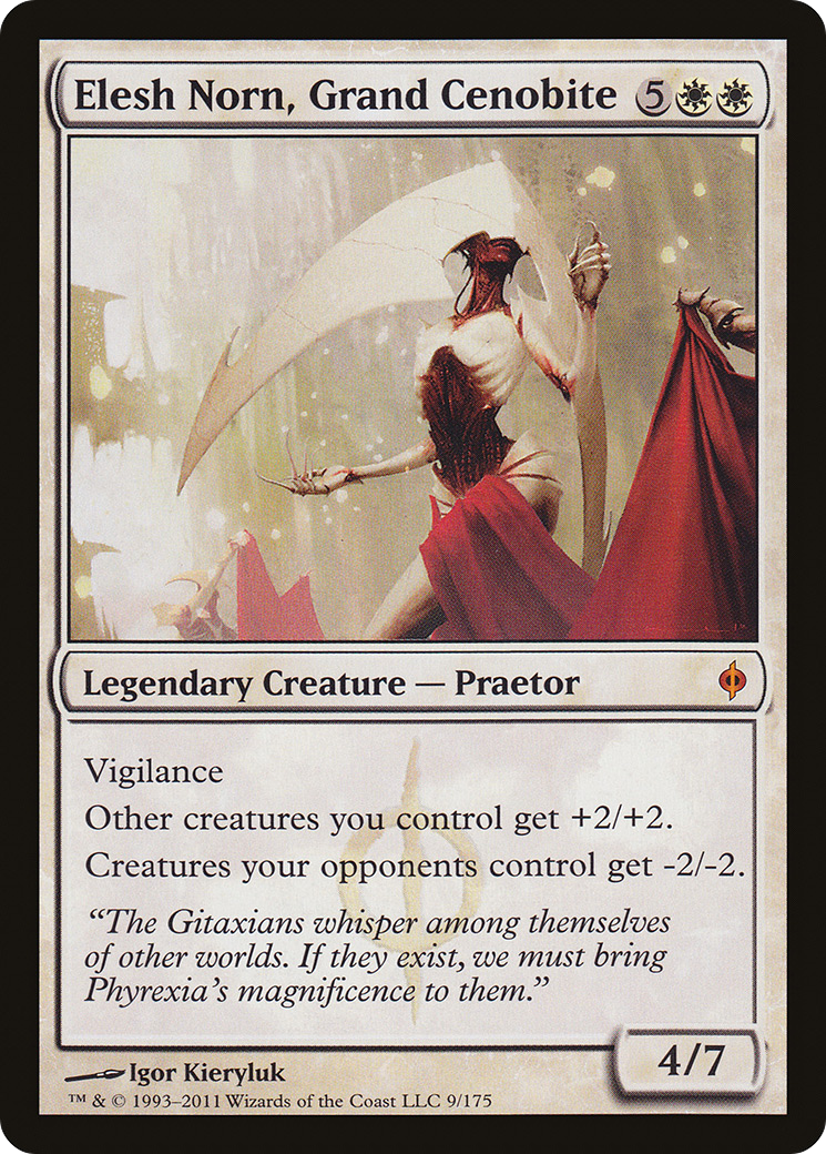 Elesh Norn, Grand Cenobite (NPH-009) [New Phyrexia] Foil