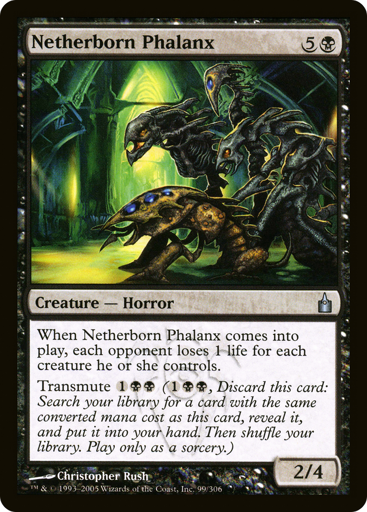 Netherborn Phalanx (RAV-099) [Ravnica: City of Guilds] Foil