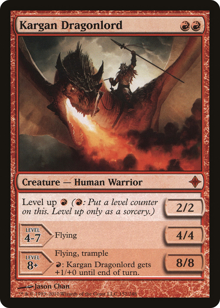 Kargan Dragonlord (ROE-152) [Rise of the Eldrazi] Foil