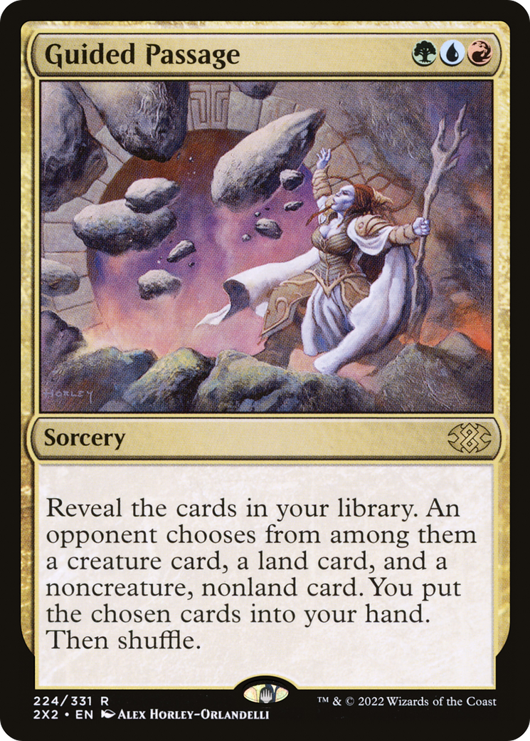 Guided Passage (2X2-224) [Double Masters 2022] Foil