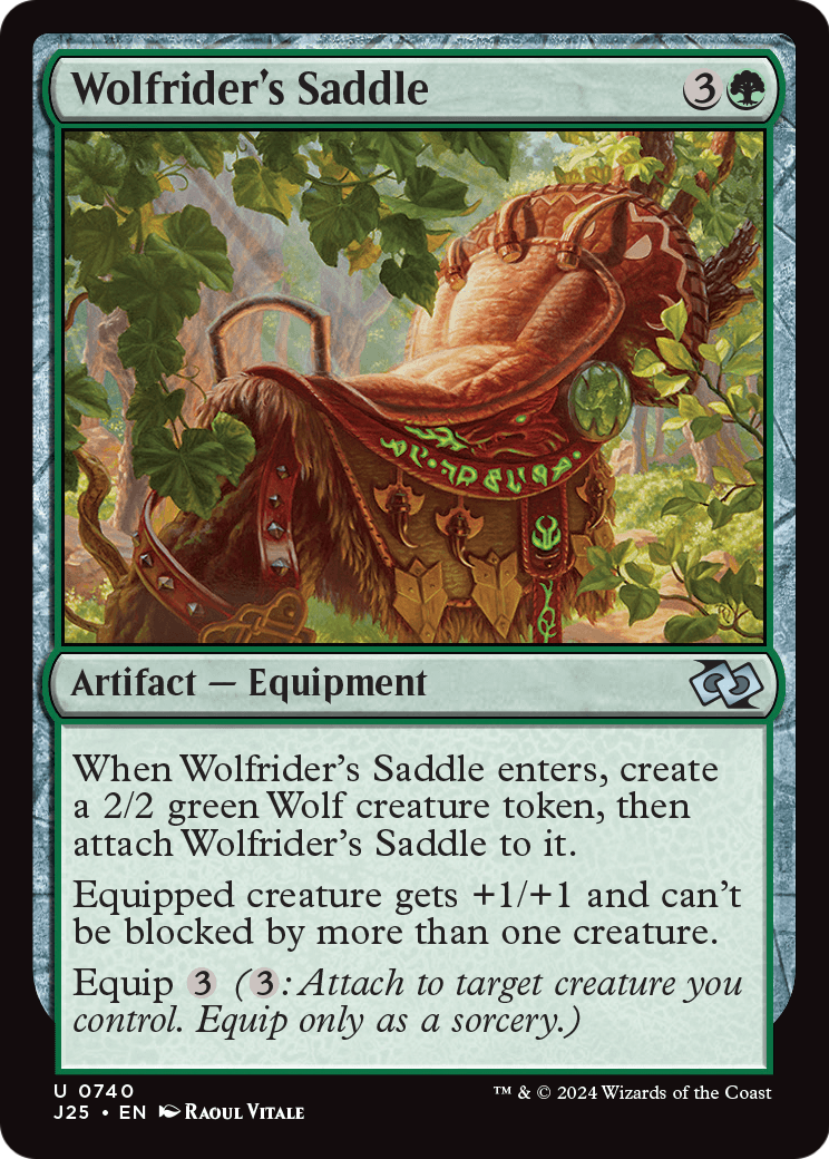 Wolfrider's Saddle (J25-740) [Foundations Jumpstart]