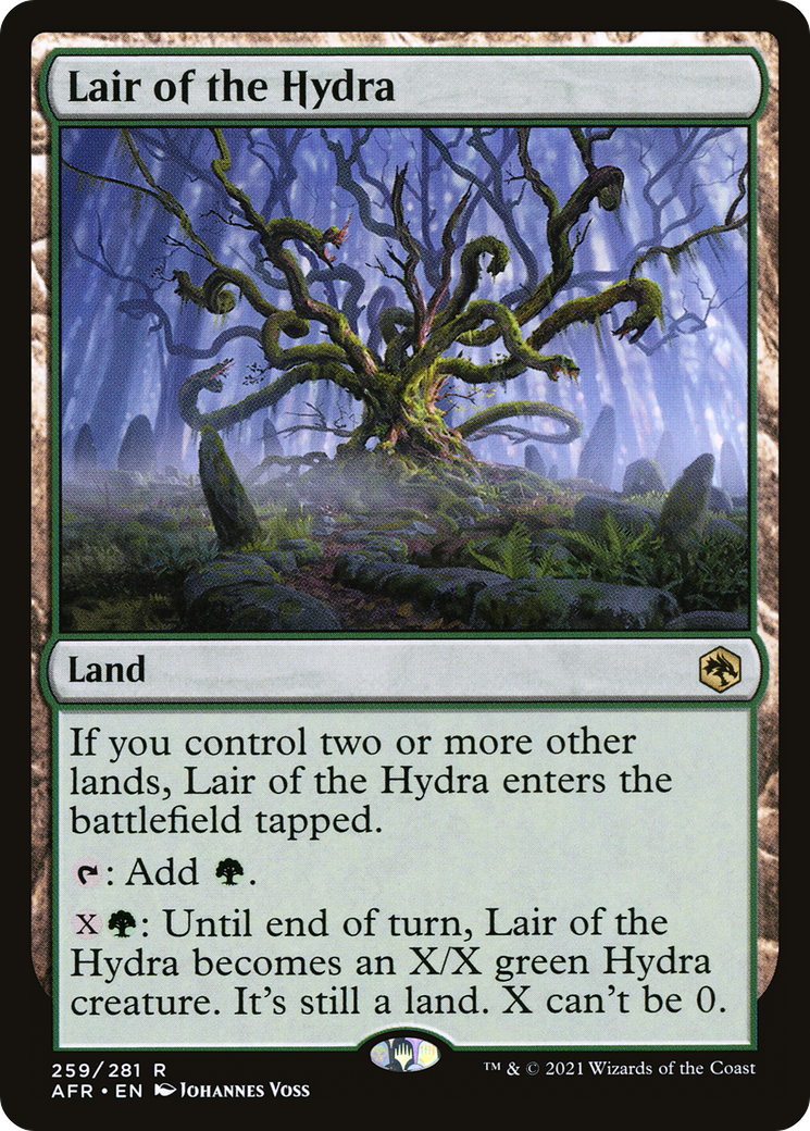 Lair of the Hydra (AFR-259) [Adventures in the Forgotten Realms] Foil