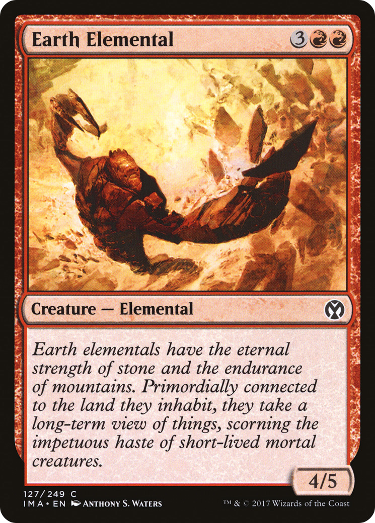 Earth Elemental (IMA-127) [Iconic Masters]