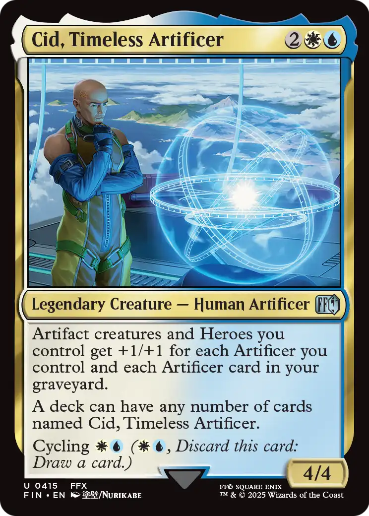 Cid, Timeless Artificer (FIN-415) [FINAL FANTASY]