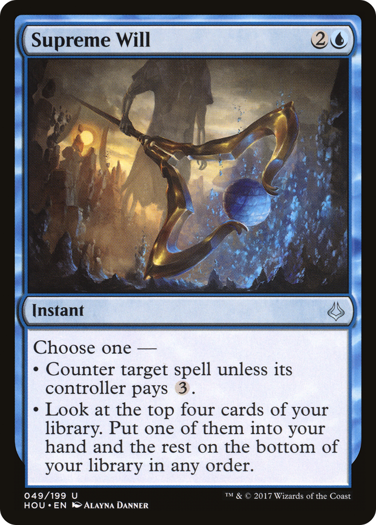Supreme Will (HOU-049) [Hour of Devastation]