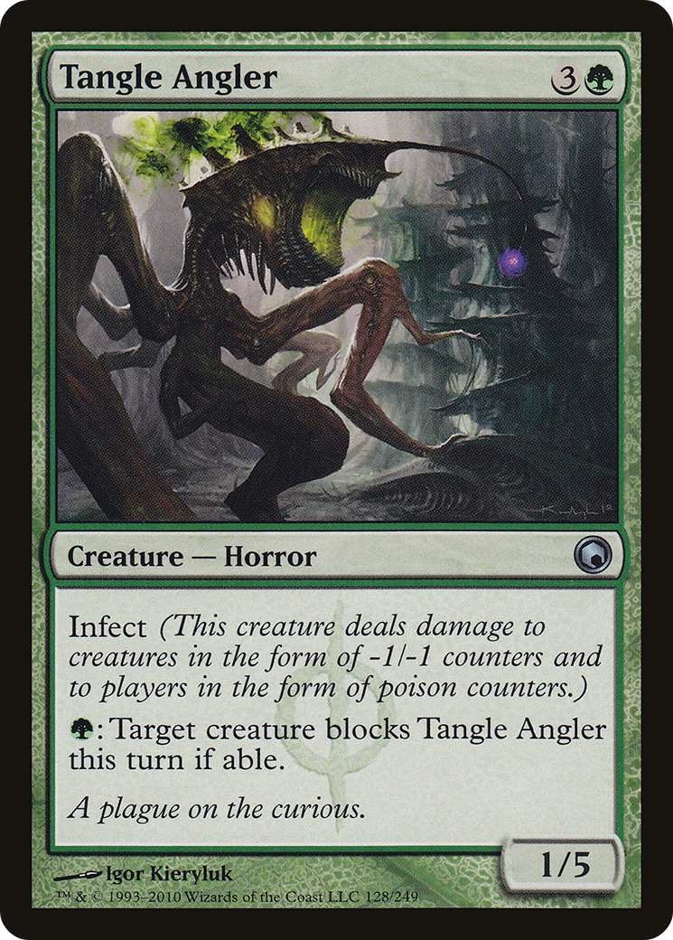 Tangle Angler (SOM-128) [Scars of Mirrodin] Foil