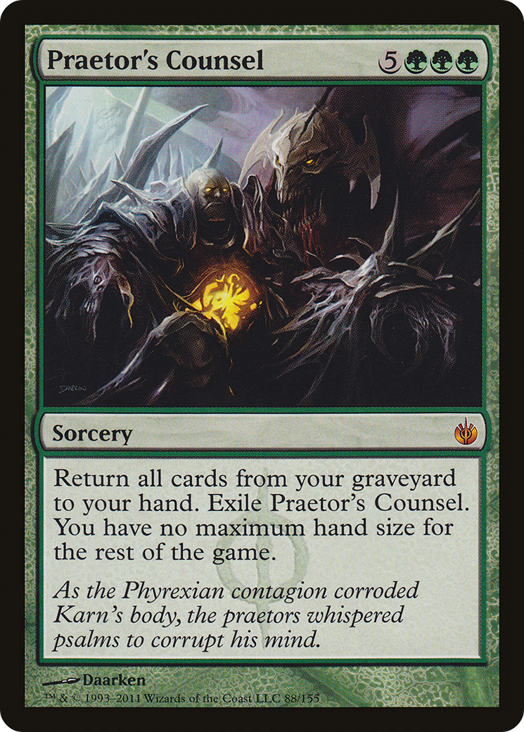 Praetor's Counsel (MBS-088) [Mirrodin Besieged] Foil