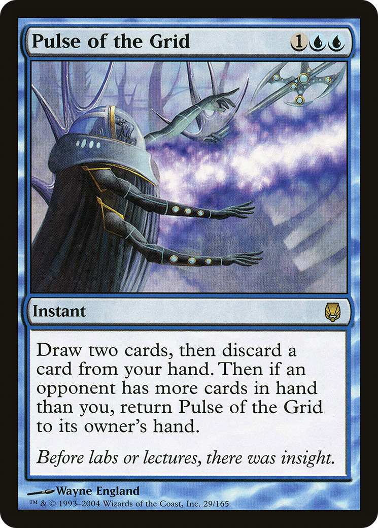 Pulse of the Grid (DST-029) [Darksteel] Foil