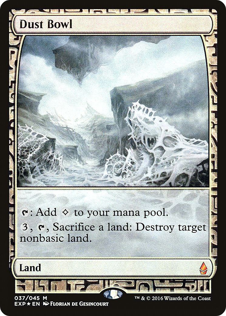 Dust Bowl (EXP-037) [Zendikar Expeditions] Foil