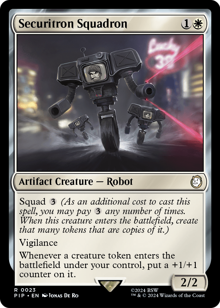 Securitron Squadron (PIP-023) [Fallout] Foil