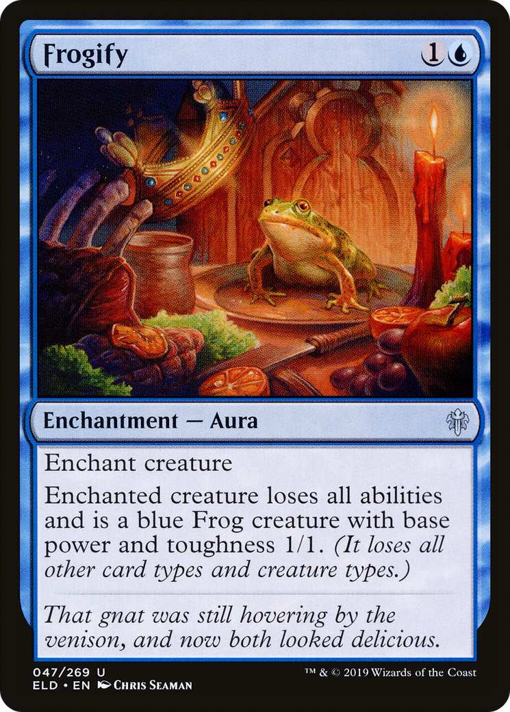 Frogify (ELD-047) [Throne of Eldraine] Foil