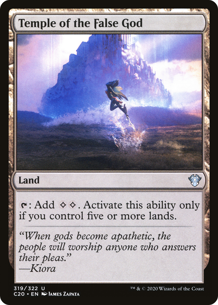 Temple of the False God (C20-319) [Commander 2020]