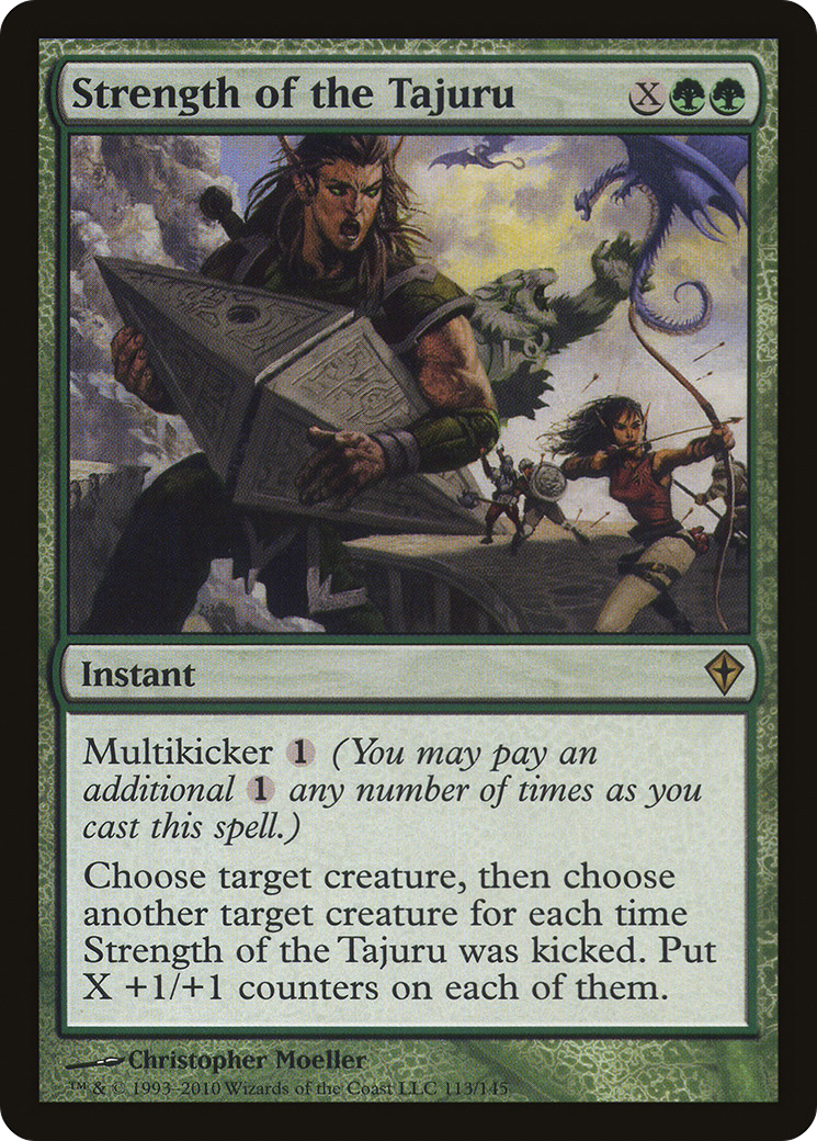 Strength of the Tajuru (WWK-113) [Worldwake] Foil