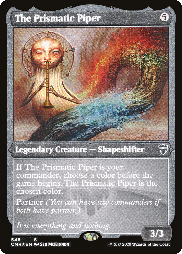 The Prismatic Piper (Foil Etched) (CMR-546) [Commander Legends] Foil
