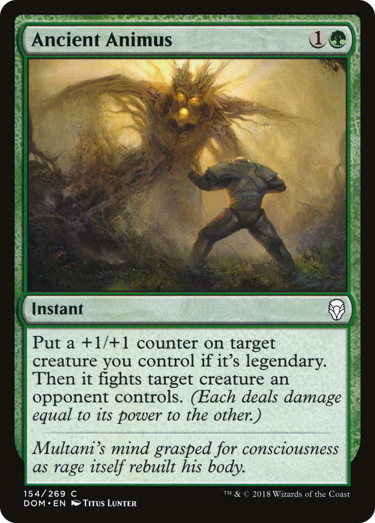 Ancient Animus (DOM-154) [Dominaria]