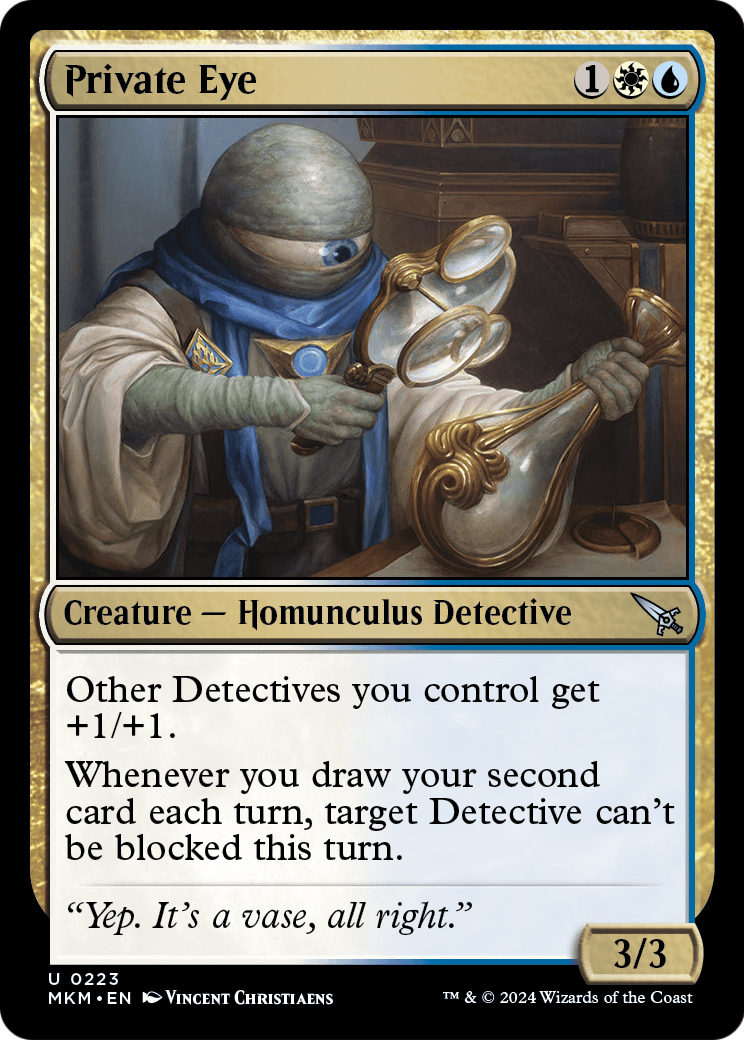 Private Eye (MKM-223) [Murders at Karlov Manor]
