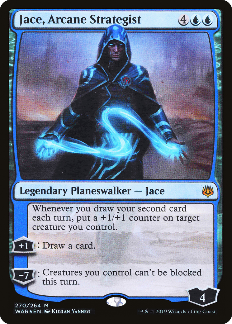 Jace, Arcane Strategist (WAR-270) [War of the Spark] Foil