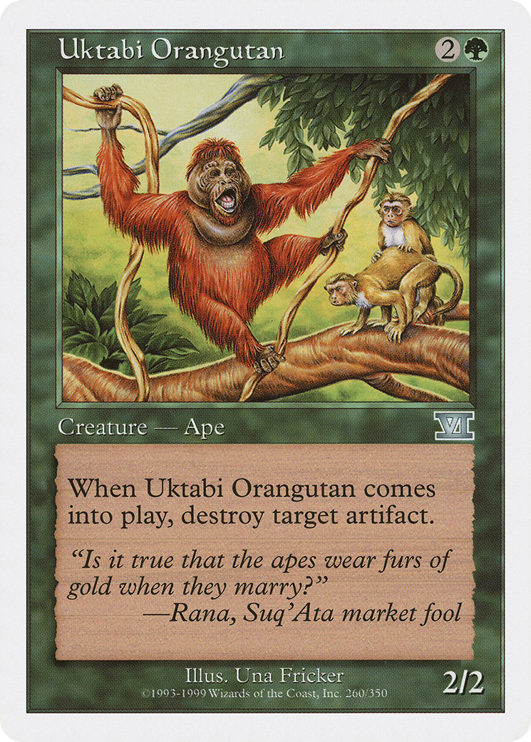 Uktabi Orangutan (6ED-260) [Classic Sixth Edition]