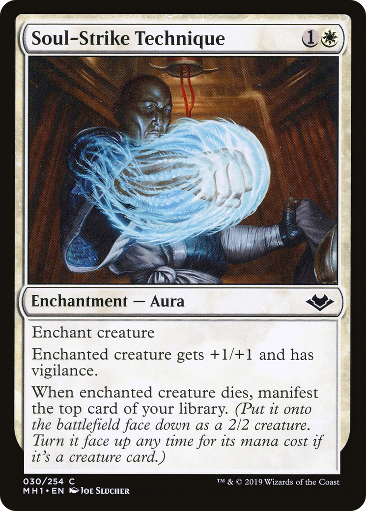 Soul-Strike Technique (MH1-030) [Modern Horizons] Foil