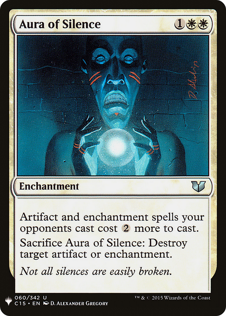 Aura of Silence (LIST-C15-60) [The List]