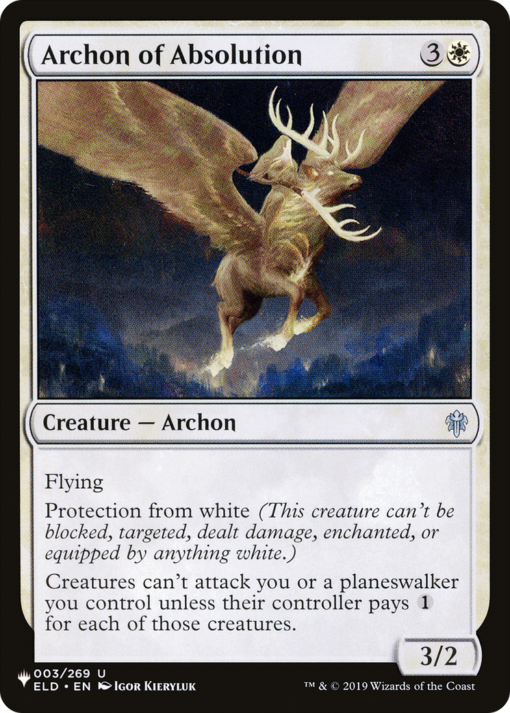 Archon of Absolution (LIST-ELD-3) [The List]