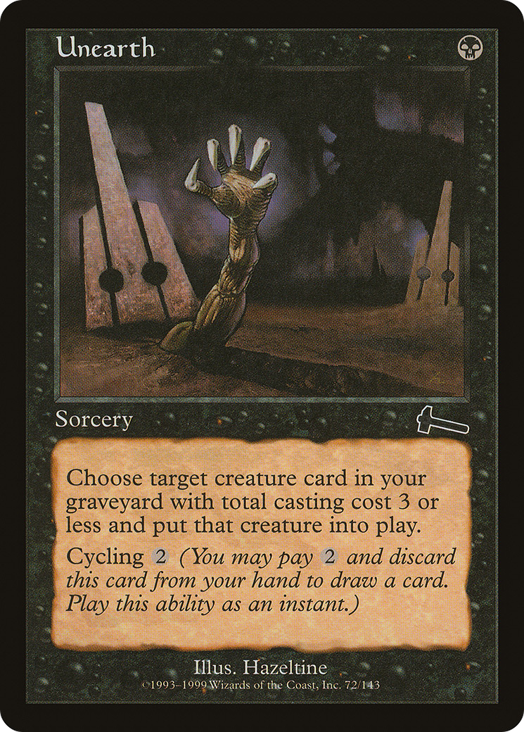 Unearth (ULG-072) [Urza's Legacy]
