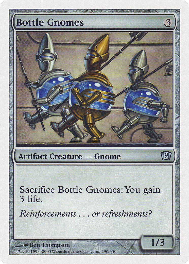 Bottle Gnomes (9ED-290) [9th Edition] Foil