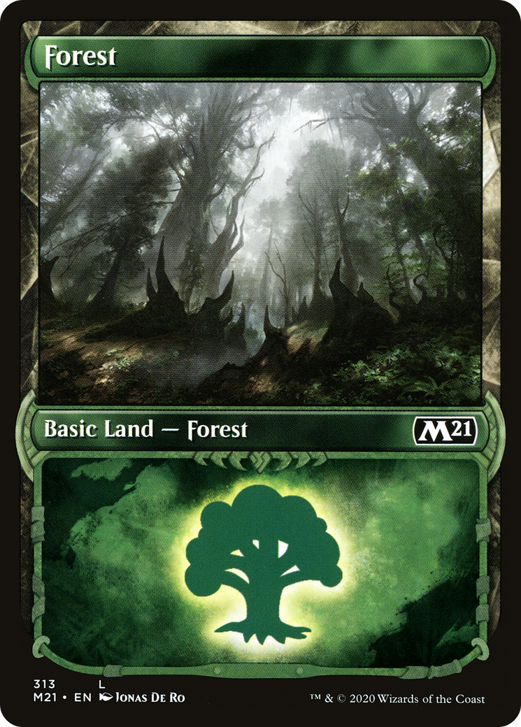Forest (Showcase) (M21-313) [Core Set 2021]