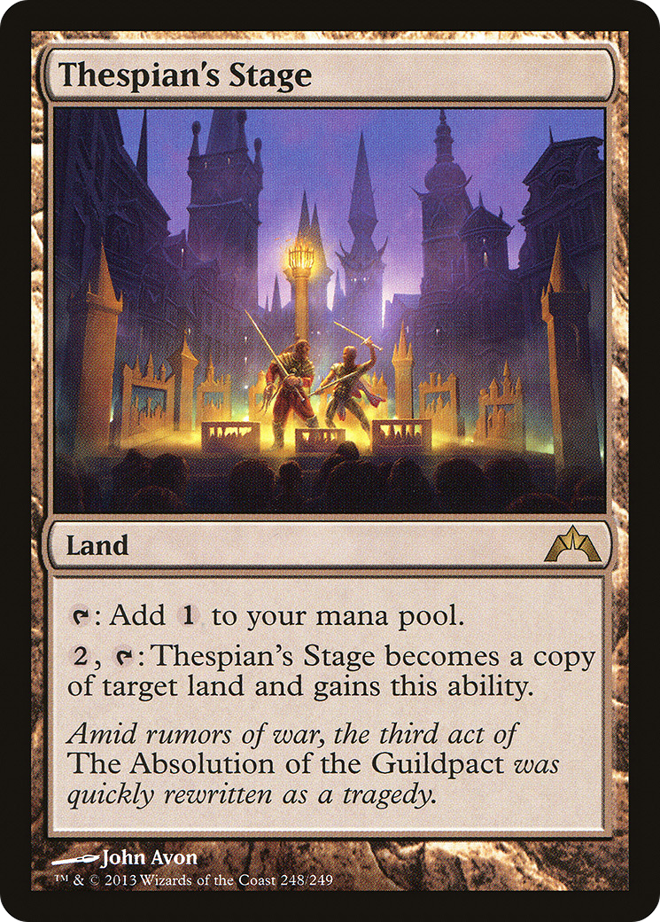 Thespian's Stage (GTC-248) [Gatecrash] Foil