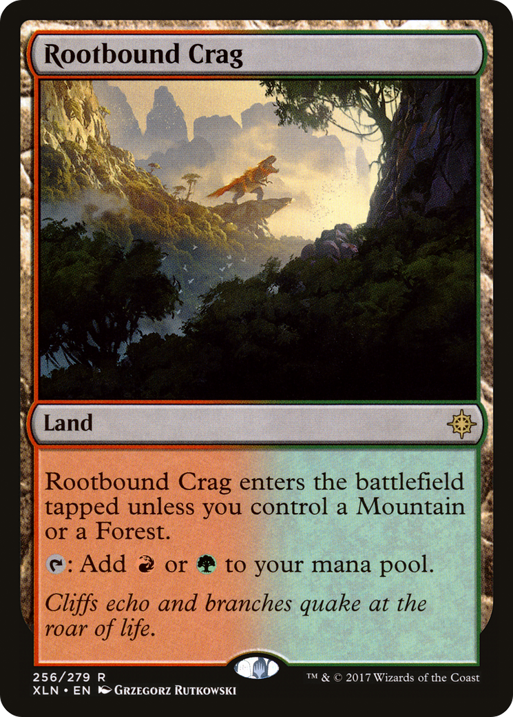 Rootbound Crag (XLN-256) [Ixalan]