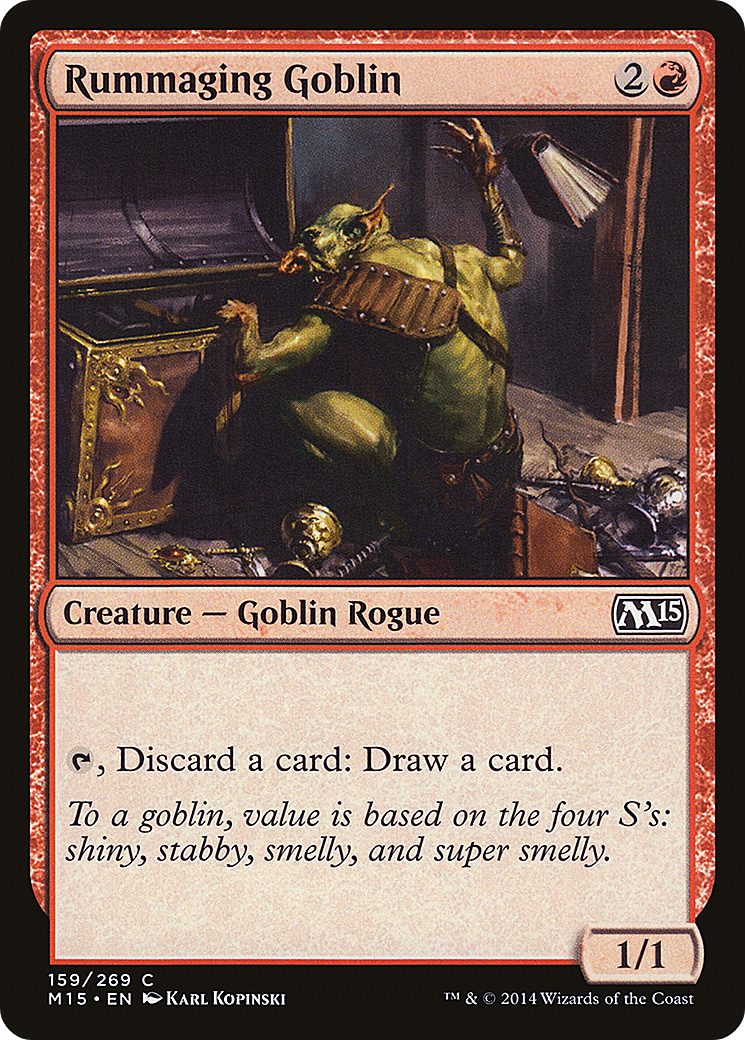 Rummaging Goblin (M15-159) [Magic 2015] Foil