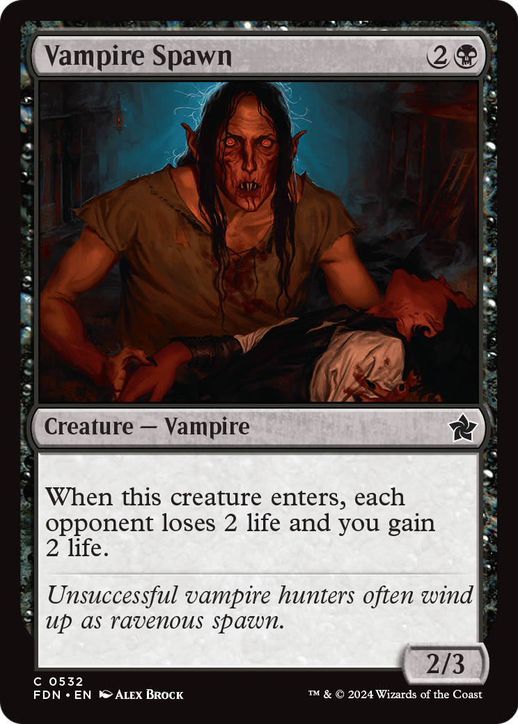 Vampire Spawn (FDN-532) [Foundations]