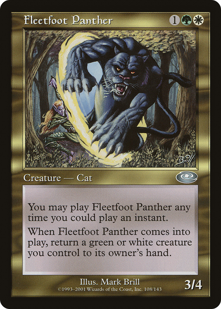 Fleetfoot Panther (PLS-108) [Planeshift]