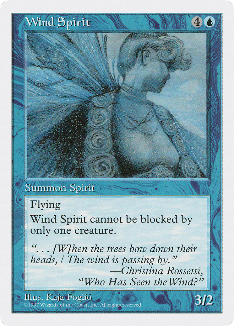 Wind Spirit (5ED-136) [Fifth Edition]