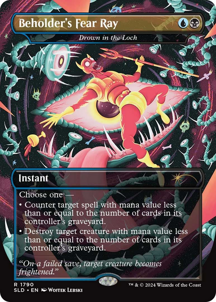 Drown in the Loch (SLD-1790) (Borderless) [Secret Lair Drop] Foil