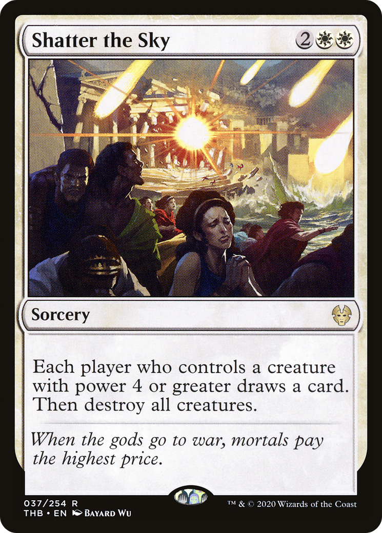 Shatter the Sky (THB-037) [Theros Beyond Death] Foil