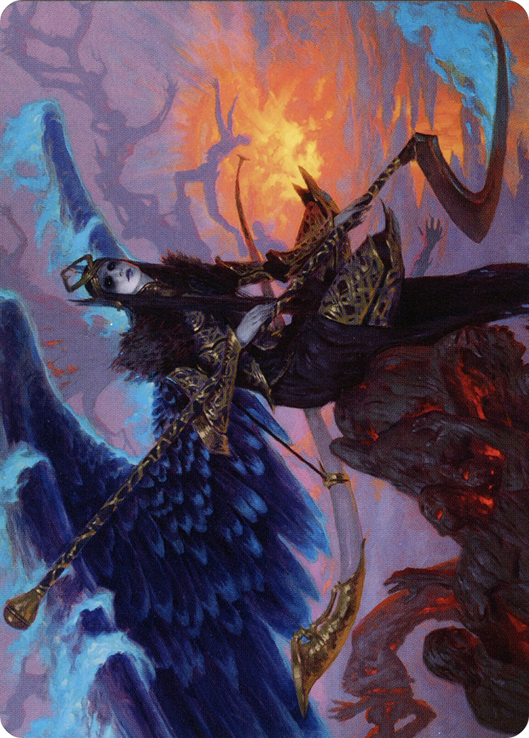 Eradicator Valkyrie // Eradicator Valkyrie (ASKHM-025) (Borderless) [Art Series: Kaldheim] Foil