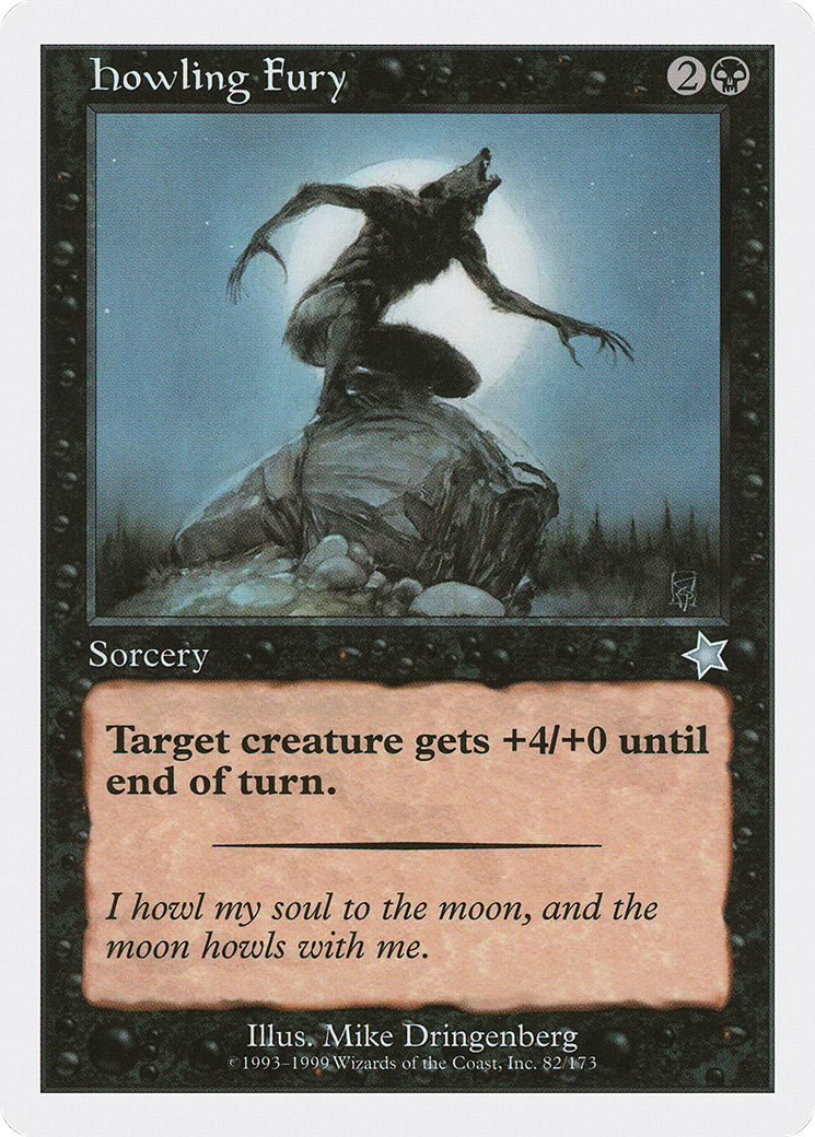 Howling Fury (S99-082) [Starter 1999]