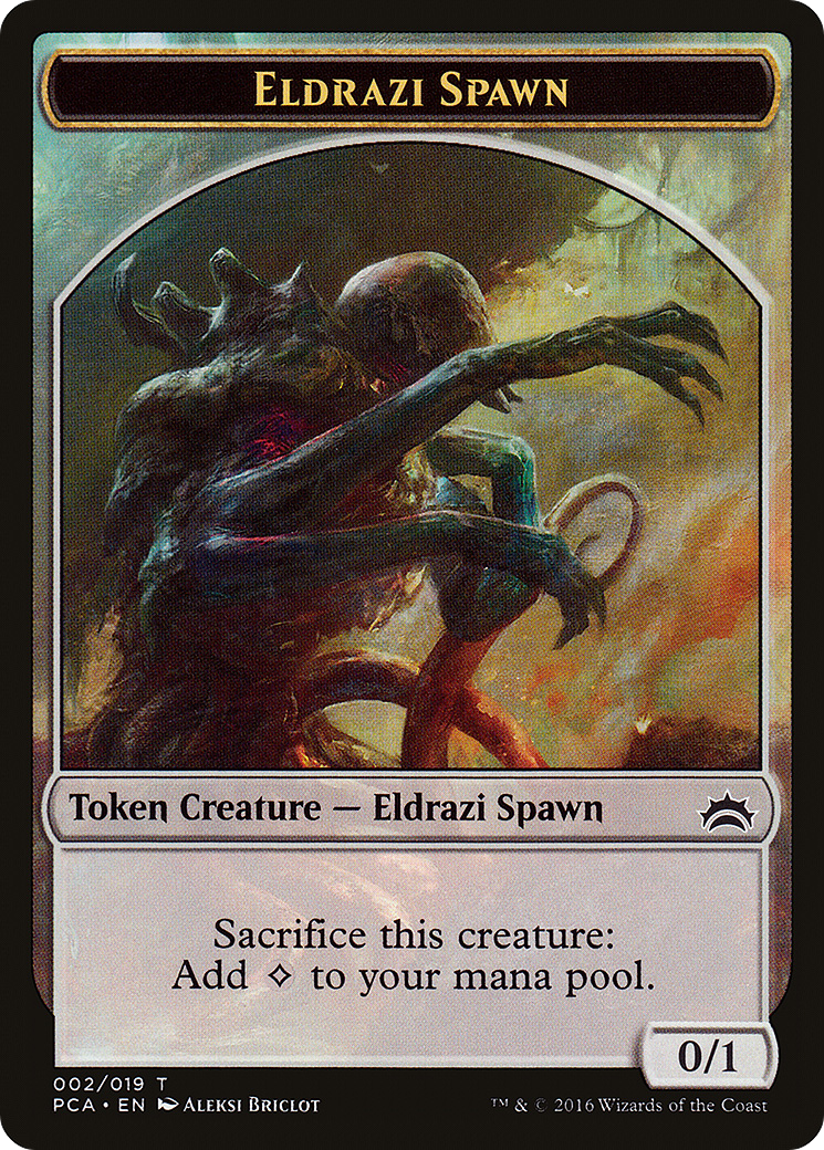Eldrazi Spawn (TPCA-002) [Planechase Anthology Tokens]