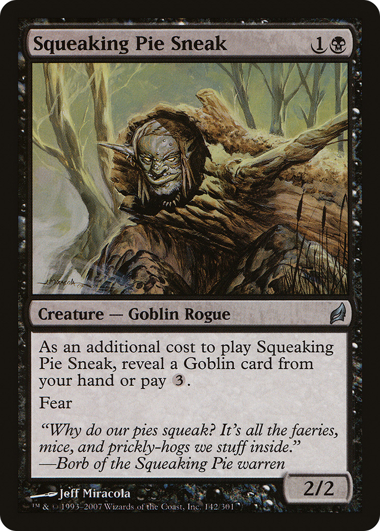 Squeaking Pie Sneak (LRW-142) [Lorwyn] Foil