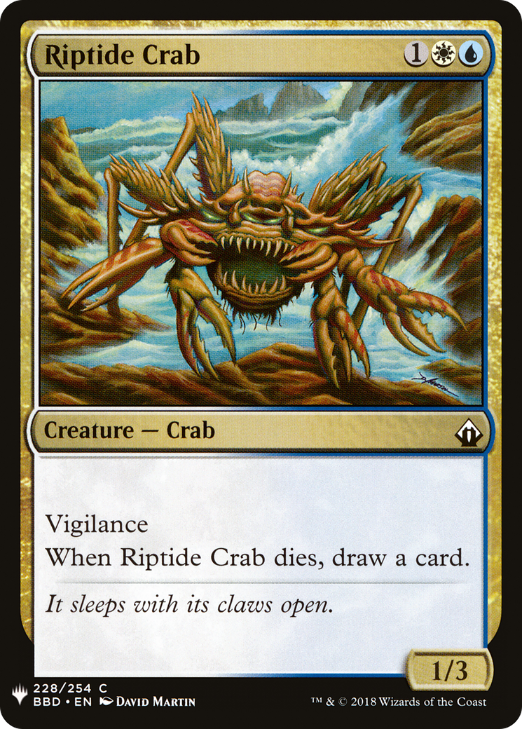 Riptide Crab (LIST-BBD-228) [The List]