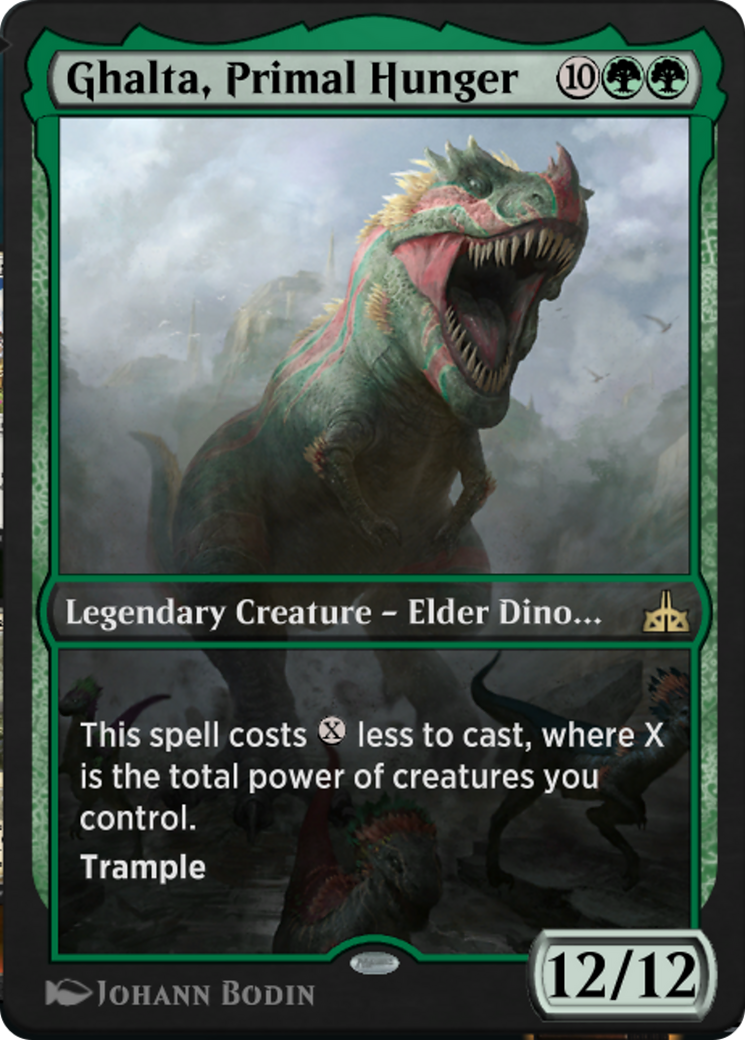 Ghalta, Primal Hunger (PANA-007) [MTG Arena Promos]