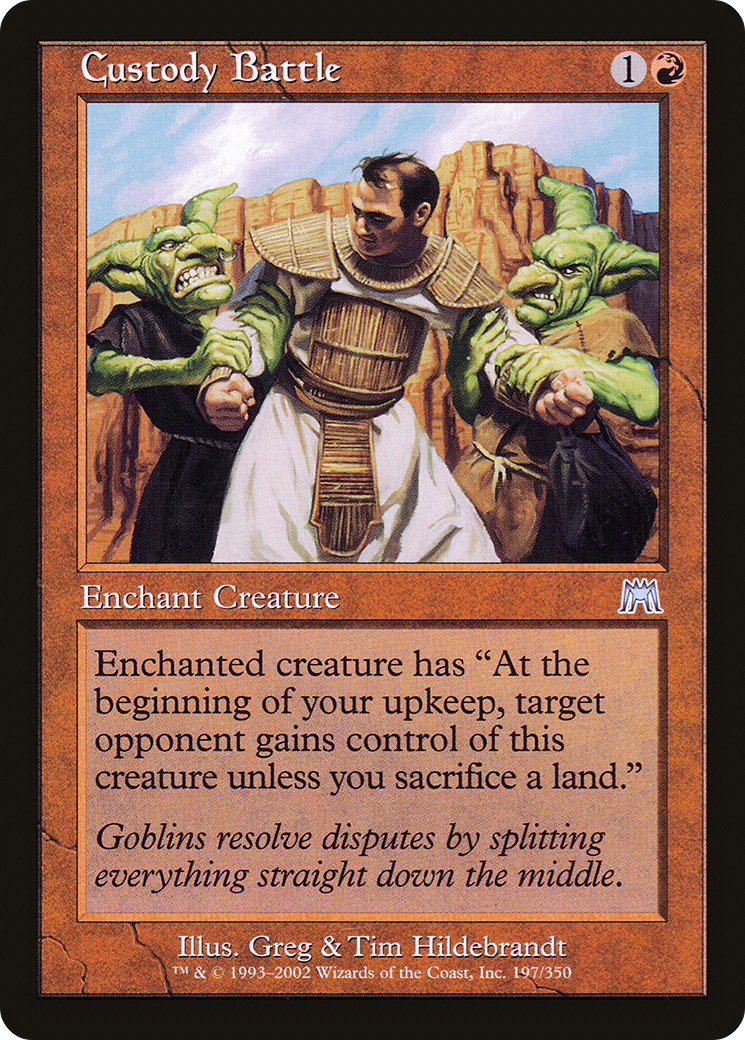 Custody Battle (ONS-197) [Onslaught] Foil