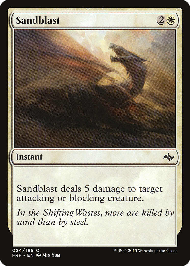 Sandblast (FRF-024) [Fate Reforged] Foil