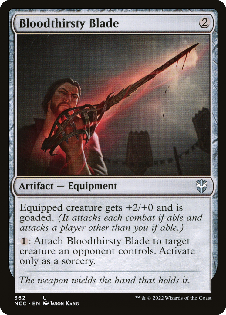 Bloodthirsty Blade (NCC-362) [New Capenna Commander]