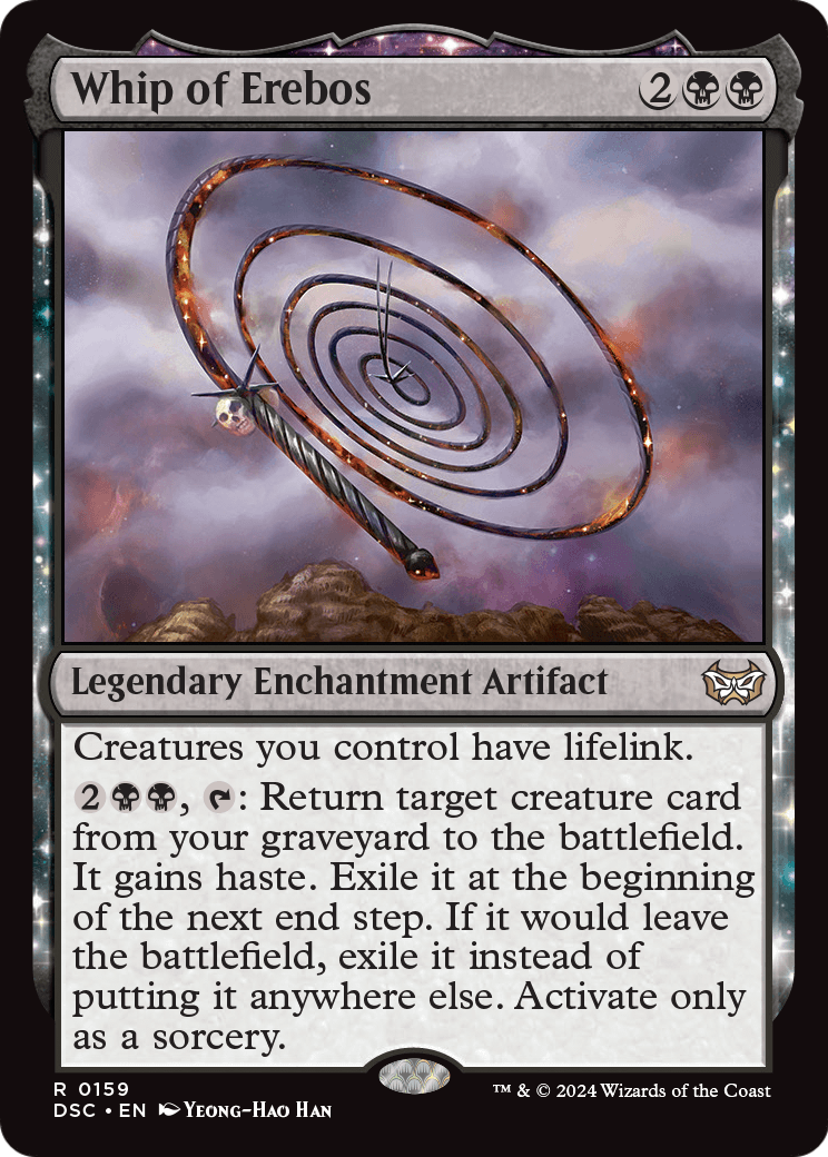Whip of Erebos (DSC-159) [Duskmourn: House of Horror Commander]
