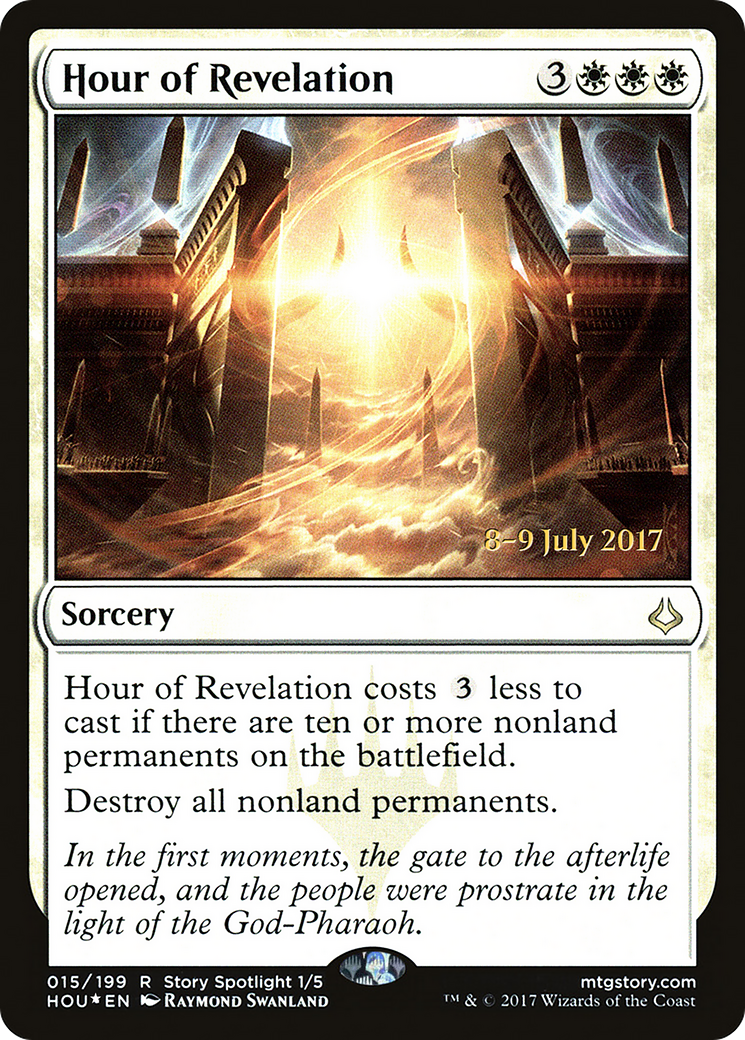 Hour of Revelation (PRE-15S) [Hour of Devastation Promos] Foil