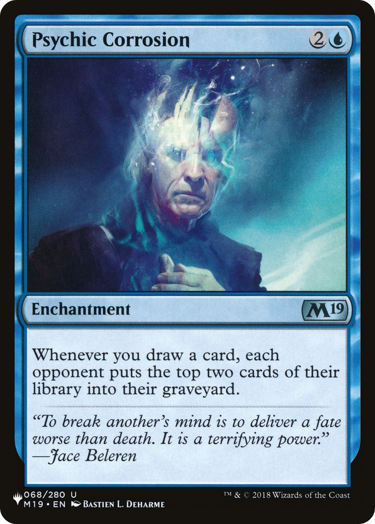 Psychic Corrosion (LIST-M19-68) [The List]