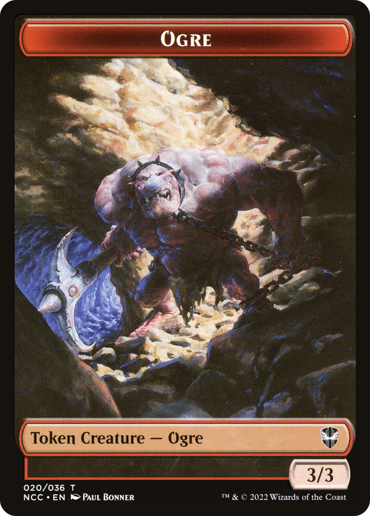 Ogre (TNCC-020) [New Capenna Commander Tokens] Foil