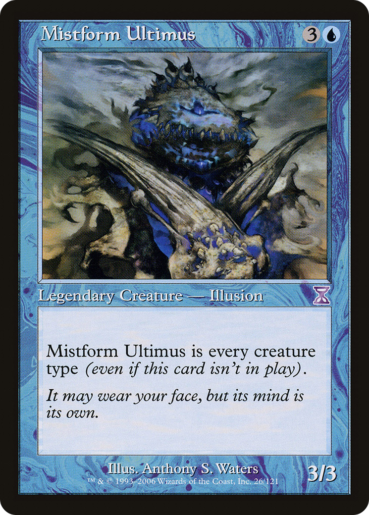 Mistform Ultimus (TSB-026) [Time Spiral Timeshifted] Foil